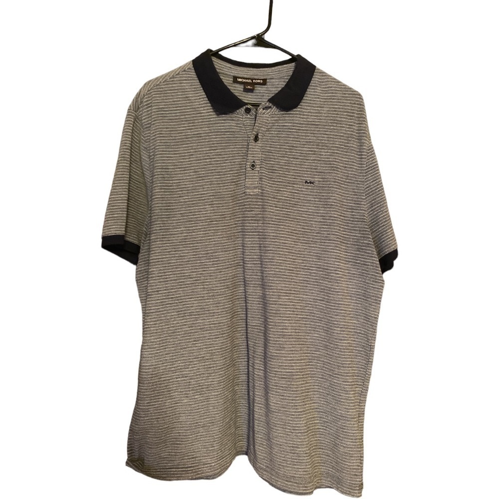 MICHAEL Kors navy polo shirt size XL